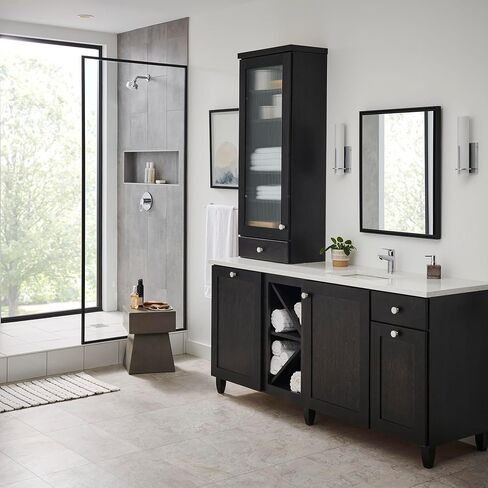 GROHE 23085001 Bauloop، صنبور حمام بفتحة واحدة بمقبض واحد مقاس S 1.2 GPM - الصرف غير متضمن، كروم in Kuwait
