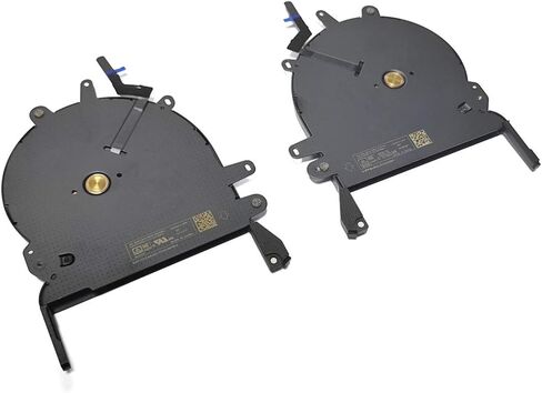 استبدال مروحة تبريد وحدة المعالجة المركزية الجديدة A1990 A1707 923-01471 متوافق مع MacBook Pro Retina 15 بوصة A1707 A1990 مروحة يسار + يمين 2016 2017 2018 Year in Kuwait
