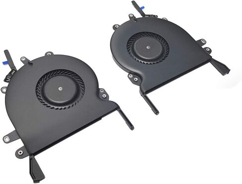 استبدال مروحة تبريد وحدة المعالجة المركزية الجديدة A1990 A1707 923-01471 متوافق مع MacBook Pro Retina 15 بوصة A1707 A1990 مروحة يسار + يمين 2016 2017 2018 Year in Kuwait