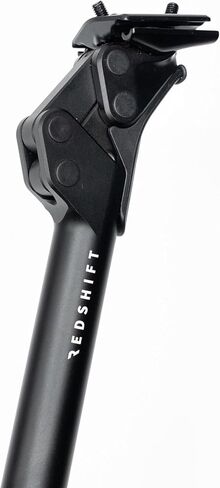 عمود مقعد تعليق ShockStop من REDSHIFT للدراجات، عمود مقعد دراجة ممتص للصدمات للطرق والحصى والهجين والدراجات الإلكترونية، 30.4 مم × 400 مم in Kuwait