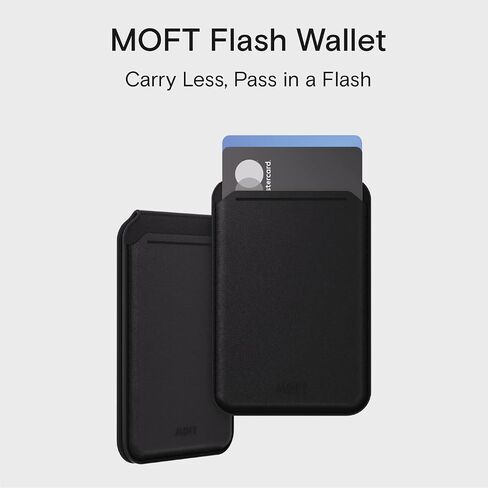 محفظة MOFT MagSafe المتوافقة مع الوصول السريع لهاتف iPhone 14 /iPhone 13/ iPhone12 سلسلة مفتوحة لبطاقة الهوية، استخدام مريح للبطاقة وحامل قوي مع حامل هاتف بمحفظة فلاش بمفصلات فولاذية in Kuwait