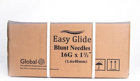 (Qty 100) 16 ga x 1-1/2" Dispensing Needle, Blunt Tip in Kuwait