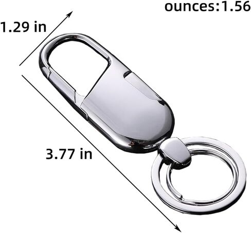سلسلة مفاتيح السيارة مع (صندوق هدايا) حامل سلسلة مفاتيح السيارة عالي التحمل للرجال والنساء in Kuwait