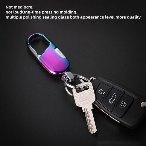 سلسلة مفاتيح السيارة مع (صندوق هدايا) حامل سلسلة مفاتيح السيارة عالي التحمل للرجال والنساء in Kuwait