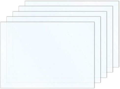 فيلم FEP بسُمك 200 × 140 مم 0.15 مم لطابعة ELEGOO Mars/ANYCUBIC Photon/Photon S LCD SLA DLP ثلاثية الأبعاد - 5 عبوات in Saudi Arabia