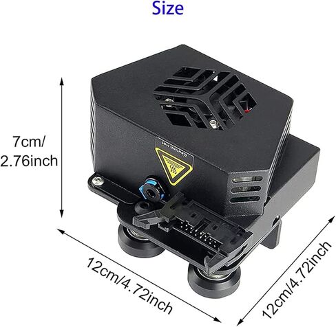 مجموعة Creality CR-6 SE Hotend، مجمعة بالكامل من Hotend، نظام المروحة، مستشعر التسوية، عربة عجلات بفتحة V، أنبوب PTFE، ملحقات استبدال الطابعة ثلاثية الأبعاد الرسمية in Kuwait