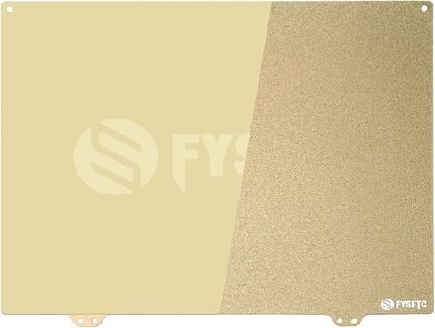 FYSETC Flsn Super Racer Build Plate Round 270mm/ 10.6 inch Diameter Janusbps Spring Steel Sheet - Textured/Smooth Double Sided Removable PEI Sheet+Sticker Base for Flsn Super Racer 3D Printer in Kuwait