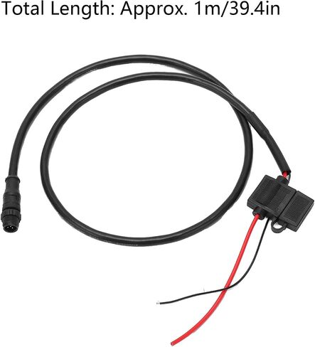 Keenso 2000 Backbone Cable, for NMEA 2000 N2K Male Power Cable with 5 Pin 1m/39.4in Long for Networks in Saudi Arabia