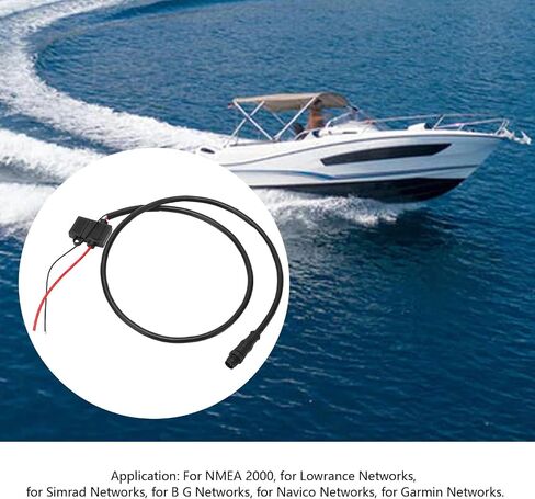 Keenso 2000 Backbone Cable, for NMEA 2000 N2K Male Power Cable with 5 Pin 1m/39.4in Long for Networks in Saudi Arabia