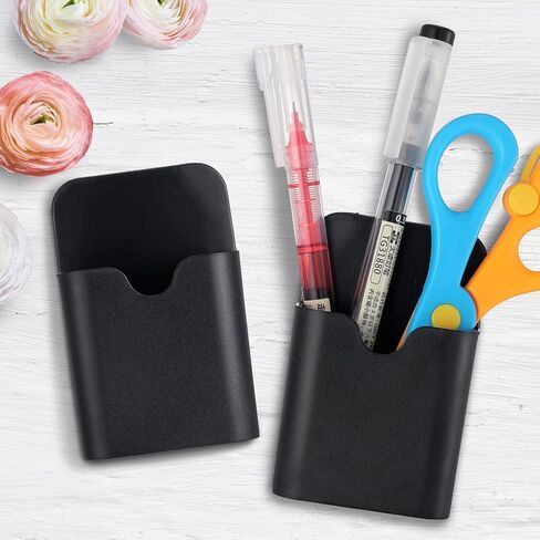 Jetec 8 Pcs Magnetic Pen Marker Holders Dry Erase Magnetic Pen Pencil Holder Organizer Home Office Supplies for Refrigerator Whiteboard Locker in Saudi Arabia