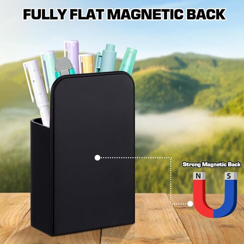 Jetec 8 Pcs Magnetic Pen Marker Holders Dry Erase Magnetic Pen Pencil Holder Organizer Home Office Supplies for Refrigerator Whiteboard Locker in Saudi Arabia