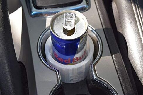 محول حامل أكواب السيارة Red Bull/Skinny Can - لا ينسكب أبدًا مرة أخرى! (أسود) in Saudi Arabia