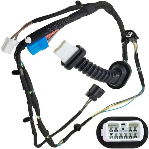 تسخير أسلاك الباب الخلفي مع موصلات متوافقة مع دودج رام 1500 2500 3500 4500 5500 2004-2010 لاستبدال 645-506 لاستبدال 56051931AA 56051931AB 56051694AA in Kuwait