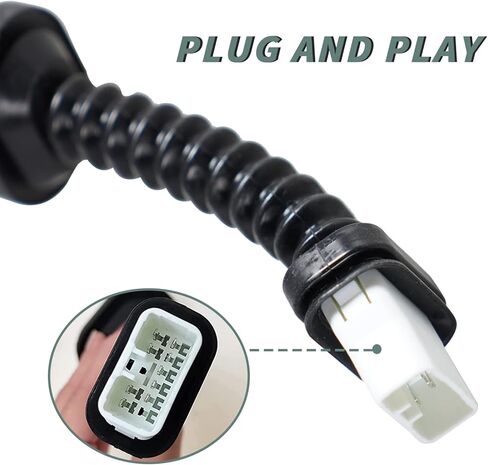 تسخير أسلاك الباب الخلفي مع موصلات متوافقة مع دودج رام 1500 2500 3500 4500 5500 2004-2010 لاستبدال 645-506 لاستبدال 56051931AA 56051931AB 56051694AA in Kuwait