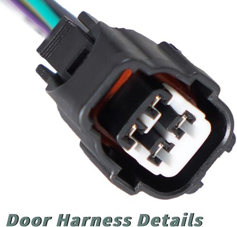 تسخير أسلاك الباب الخلفي مع موصلات متوافقة مع دودج رام 1500 2500 3500 4500 5500 2004-2010 لاستبدال 645-506 لاستبدال 56051931AA 56051931AB 56051694AA in Kuwait