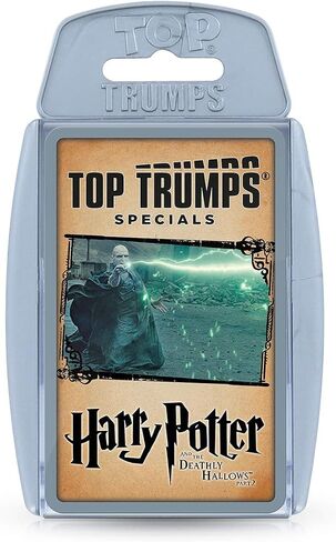 لعبة بطاقات خاصة من Top Trumps Harry Potter and The Deathly Hallows Part 2، العب مع Harry وRon وHermione وDumbledore وHagrid، تعليمية للاعبين زائدين مما يجعلها هدية رائعة للأعمار من 6 سنوات فما فوق in Saudi Arabia