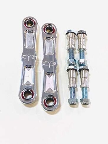 وصلات شريط Sway Bar الخلفي المخصصة من Billet UTV من Todd المتوافقة مع مجموعة Sway Bar لجميع موديلات Canam X3 من 2017 إلى 2023 - وصلات شريط Sway للتعليق الخلفي للمساعدة في تقليل تدحرج جسم السيارة والتأرجح - تشطيب آلي in Saudi Arabia