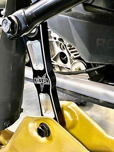 وصلات شريط Sway Bar الخلفي المخصصة من Billet UTV من Todd المتوافقة مع مجموعة Sway Bar لجميع موديلات Canam X3 من 2017 إلى 2023 - وصلات شريط Sway للتعليق الخلفي للمساعدة في تقليل تدحرج جسم السيارة والتأرجح - تشطيب آلي in Saudi Arabia