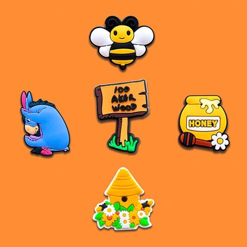 18 قطعة من حليات تزيين الأحذية الكرتونية للسدادات، إكسسوارات ساحرة لطيفة لحفلات الأطفال in Kuwait