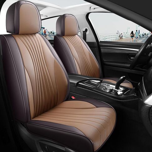Red Rain Gray and Black Seat Covers Universal Leather Seat Cover 13pcs Waterproof Full Coverage Auto Seat Cushion Covers for Car Truck SUV (GP-Gray+Black) in Saudi Arabia