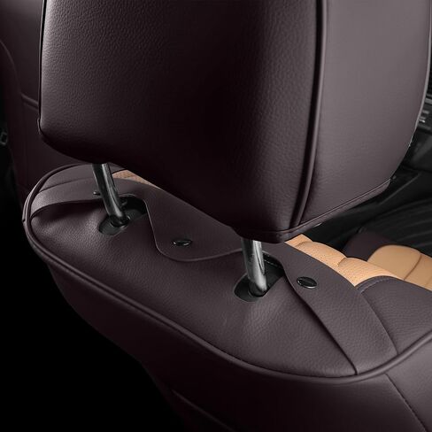 Red Rain Gray and Black Seat Covers Universal Leather Seat Cover 13pcs Waterproof Full Coverage Auto Seat Cushion Covers for Car Truck SUV (GP-Gray+Black) in Saudi Arabia