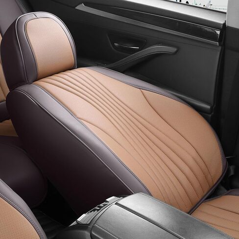 Red Rain Gray and Black Seat Covers Universal Leather Seat Cover 13pcs Waterproof Full Coverage Auto Seat Cushion Covers for Car Truck SUV (GP-Gray+Black) in Saudi Arabia