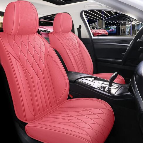 Red Rain Gray and Black Seat Covers Universal Leather Seat Cover 13pcs Waterproof Full Coverage Auto Seat Cushion Covers for Car Truck SUV (GP-Gray+Black) in Saudi Arabia