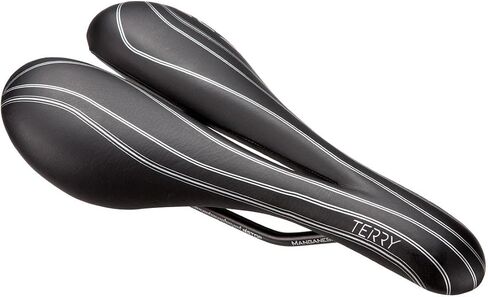 Terry FLX Bike Saddle - Bicycle Seat for Women - Black Leather - Flexible & Comfortable in Saudi Arabia