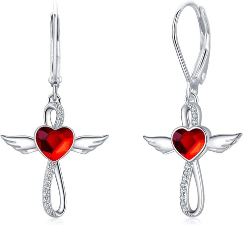 Snowflake Earrings 925 Sterling Silver Snowflake Dangle Drop Earrings with White Turquoise Christmas Jewelry Gifts for Women in Kuwait
