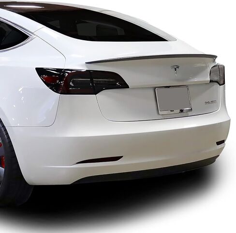 BOGAR TECH DESIGNS Tail Lights Smoke Tint PPF, Tail Lamp Cover Overlay Smokey Side Marker Reflectors Kit Car Accessories Compatible with Tesla Model 3 2017-2023, Dark Smoke in Saudi Arabia