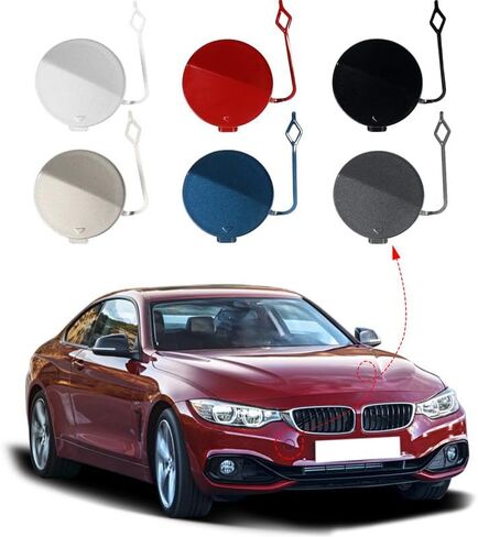 CAPER LOOK LOOK COPER الأمامي من BMW 4 Series F32 F33 FIT 428I 428IX 430I 430IX 435I 435IX 440IX 2014 2015 2015 2017 2018 2019 51117363392 (GLACIAL SILVER) in Saudi Arabia