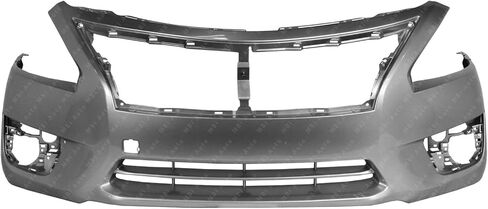 BUMPERS THAT DELIVER - Painted K23 Brilliant Silver, Front Bumper Cover Fascia for 2013 2014 2015 Nissan Altima Sedan 13 14 15, NI1000285 in Saudi Arabia