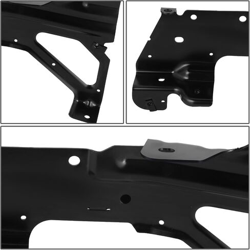 Auto Dynasty GM1063113 Front Inner Bumper Cover Support Bracket Compatible with Chevy Silverado 2016-2019, Passenger Right Side, Polished Black in Saudi Arabia