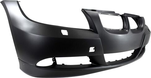 Garage-Pro Front Bumper Cover Primed Compatible with 2006-2008 BMW 323i 2007-2008 BMW 328i E90 Sedan E91 Wagon - With Headlight Washer Holes/Without PDC Sensor Holes in Saudi Arabia