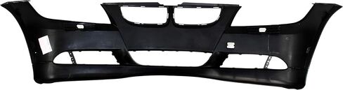 Garage-Pro Front Bumper Cover Primed Compatible with 2006-2008 BMW 323i 2007-2008 BMW 328i E90 Sedan E91 Wagon - With Headlight Washer Holes/Without PDC Sensor Holes in Saudi Arabia
