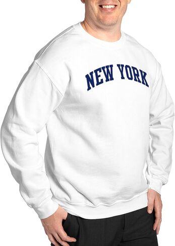 Cafepress Blue Classic New York Sweatshirt Classic Crew Neck Light Shirtshirs in Kuwait