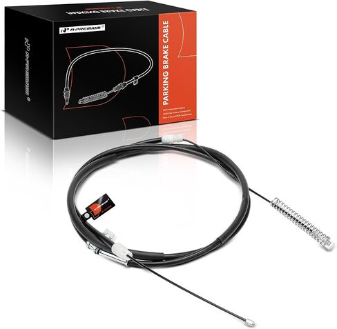 A-Premium Rear Driver and Passenger Side Parking Brake Cable Assembly Compatible with Chevrolet & GMC Models: Silverado 1500 Sierra 1500 2014/2017-2018, 2-PC Set in Saudi Arabia