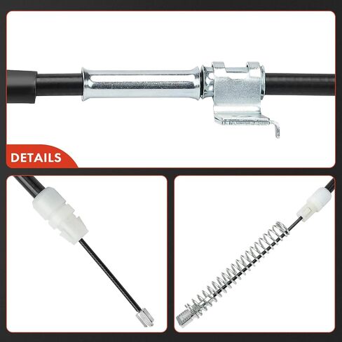 A-Premium Rear Driver and Passenger Side Parking Brake Cable Assembly Compatible with Chevrolet & GMC Models: Silverado 1500 Sierra 1500 2014/2017-2018, 2-PC Set in Saudi Arabia