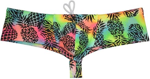 ملخصات مربعات SwoCojuco Mens Swimwear Bikini Bikini Brazilian Cut Surf Shorts Board Cheeky Swim Trunks in Kuwait
