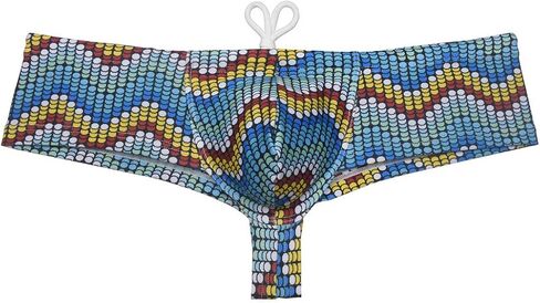 ملخصات مربعات SwoCojuco Mens Swimwear Bikini Bikini Brazilian Cut Surf Shorts Board Cheeky Swim Trunks in Kuwait