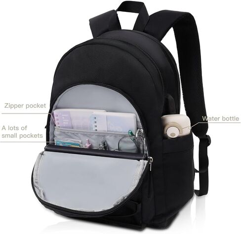 Girls Backpack for School,15.6inch Travel Laptop Backpack for Women Aesthetic Bookbag for College Student Travel,Mochila para Niñas,Beige (KhakiBeige) in Saudi Arabia