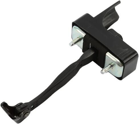 Car Door Stopper Check Strap Front Rear Door Left=Right for Toyota Highlander 2008 2009 2010 2011-2013 68620-48030 68630-48040(Black-Rear) in Saudi Arabia