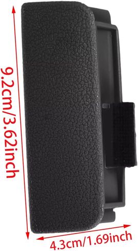 Car Glove Box Catch Glove Box Lock Latch Clip for Kia Sportage 2005 2006 2007 2008 2009 2010 845601F100WK 845601F100EZ(Black-B) in Saudi Arabia