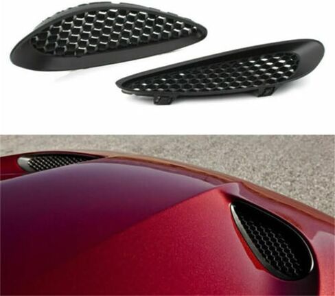 Car Hood Bezel Insert Trim 2012-2019 For Jeep Grand Cherokee Right & Left 68090698AB+68090699AB in Saudi Arabia