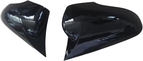 2PCS الجانبية الخلفية COP COP Cover Carbon Fiber Black for Renault Clio 4 2012 2013 2014 2015 2017 2018 2018 (Black-Carbon Fiber) in Saudi Arabia