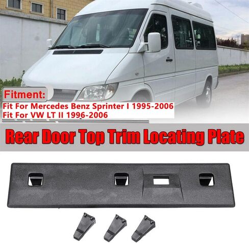 Rear Door Upper Plate Hatch Strip 9017660219 for Mercedes-Benz Sprinter I 1995-2006 for VW LT II 1996-2006 in Saudi Arabia