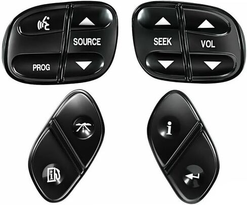 4Pcs Steering Wheel Switch Control Buttons for Chevrolet Silverado 1500 2500 3500, for GMC Sierra, for Hummer H2, for Cadillac Escalade,for Buick in Saudi Arabia