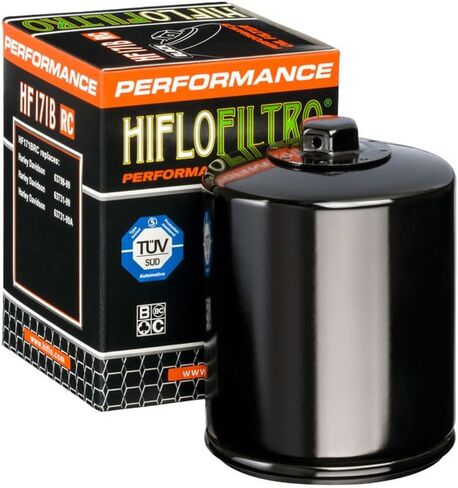 HiFlo Filtro HF171BRC High Performance Racing Oil Filter Glossy Black 141171 in Saudi Arabia