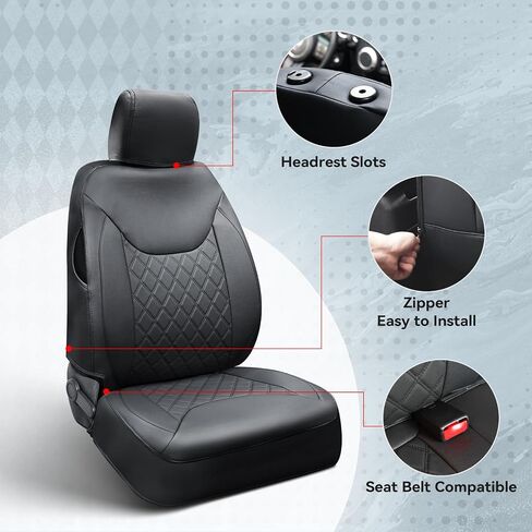 Jeep Seat Covers Wrangler 4 Door Leather Front & Rear Seat Cover Set for Jeep Wrangler 2013-2017 Customized for Jeep 4-Door, Water Proof Sport,Unlimited Sport Rubicon,Unlimited Rubicon Sahara in Saudi Arabia