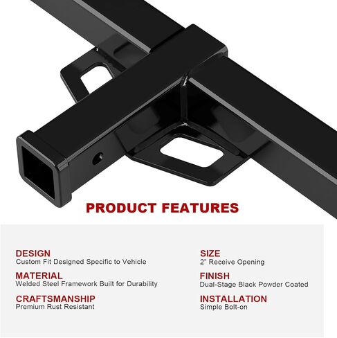 APS Rear Towing Hitch Receiver, Class 3 Trailer Hitch Compatible with Subaru Forester 2019-2025 in Saudi Arabia